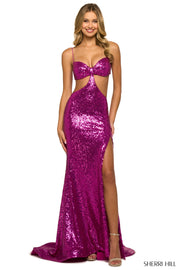 Sherri Hill Prom Grad Evening Dress 55499-Gemini Bridal Prom Tuxedo Centre
