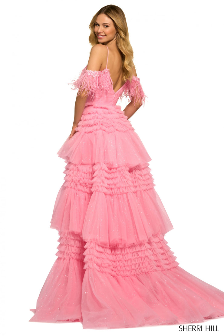 Sherri Hill Prom Grad Evening Dress 55507-Gemini Bridal Prom Tuxedo Centre