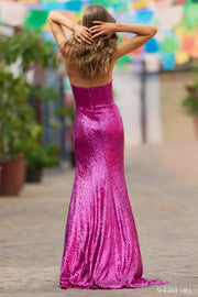 Sherri Hill Prom Grad Evening Dress 55548-Gemini Bridal Prom Tuxedo Centre
