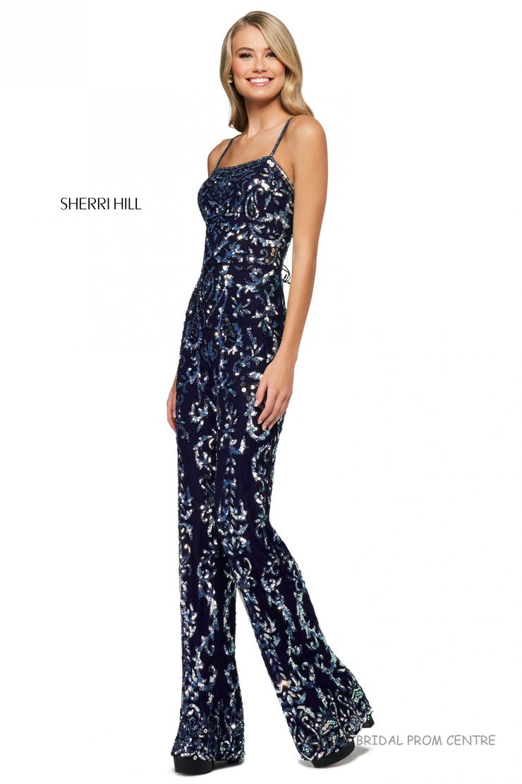 Sherri Hill Prom Grad Evening Dress 54055-Gemini Bridal Prom Tuxedo Centre