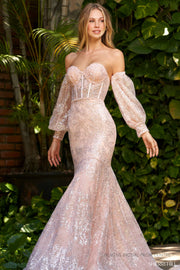 Sherri Hill Prom Grad Evening Dress 54919-Gemini Bridal Prom Tuxedo Centre