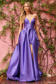 Sherri Hill Prom Grad Evening Dress 55005-A-Gemini Bridal Prom Tuxedo Centre
