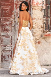 Sherri Hill Prom Grad Evening Dress 55024-Gemini Bridal Prom Tuxedo Centre