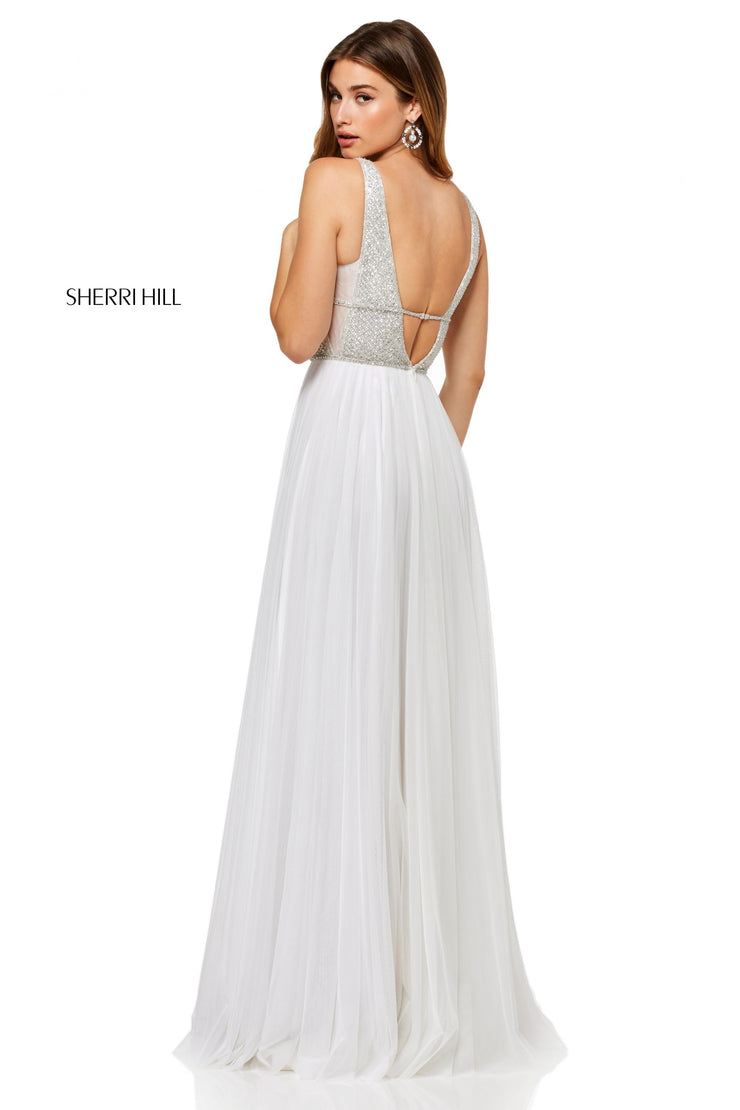 Sherri Hill Prom Grad Evening Dress 52463-Gemini Bridal Prom Tuxedo Centre