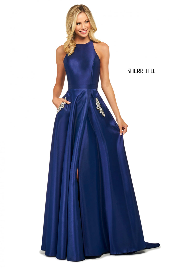 Sherri Hill Prom Grad Evening Dress 53529B-Gemini Bridal Prom Tuxedo Centre