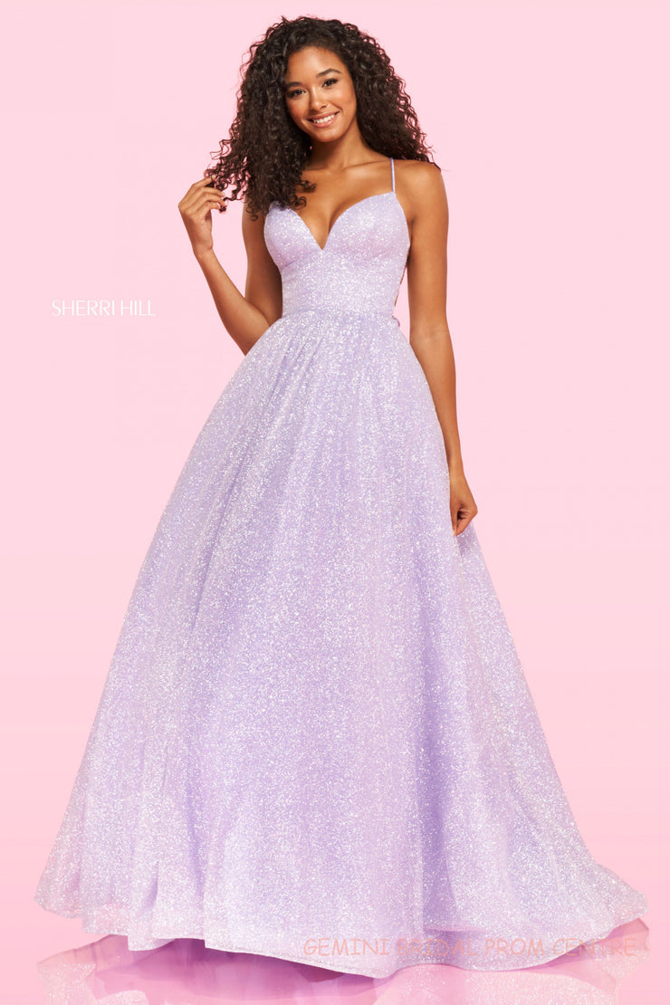 Sherri Hill Prom Grad Evening Dress 54153-Gemini Bridal Prom Tuxedo Centre