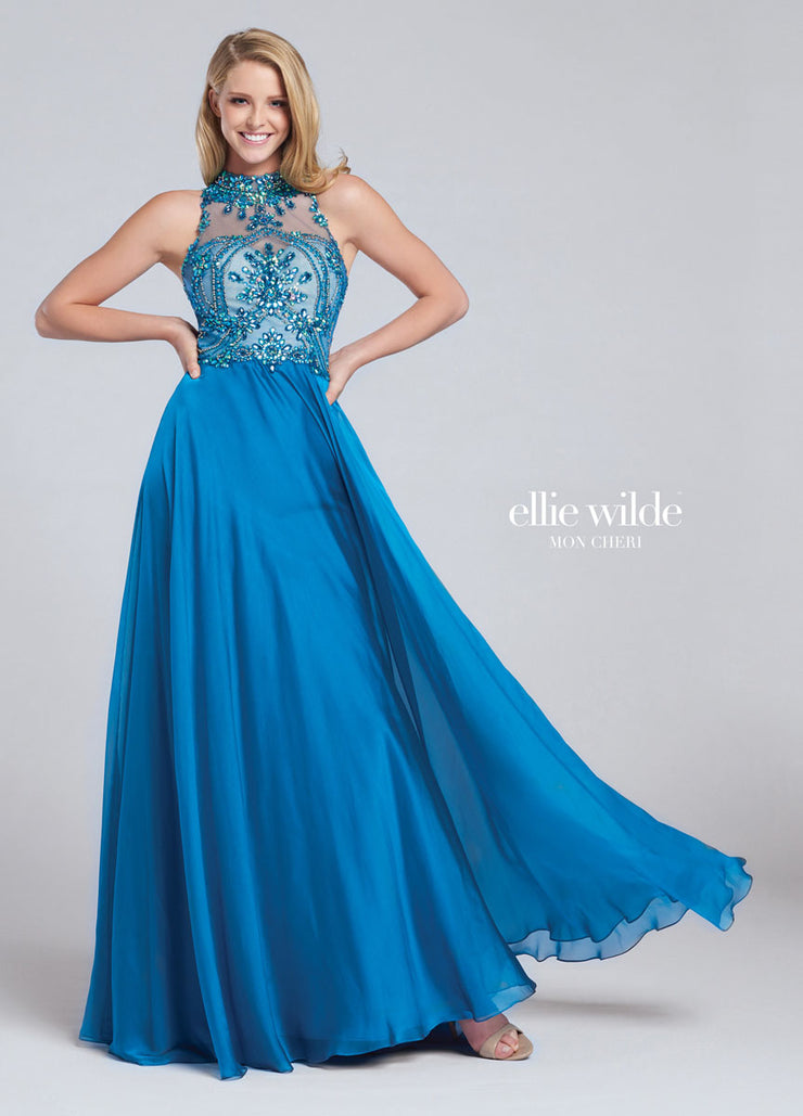 ELLIE WILDE EW117075-Gemini Bridal Prom Tuxedo Centre