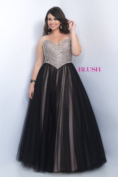 BLUSH PROM 9103W-Gemini Bridal Prom Tuxedo Centre