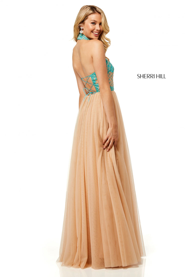 Sherri Hill Prom Grad Evening Dress 52662-Gemini Bridal Prom Tuxedo Centre