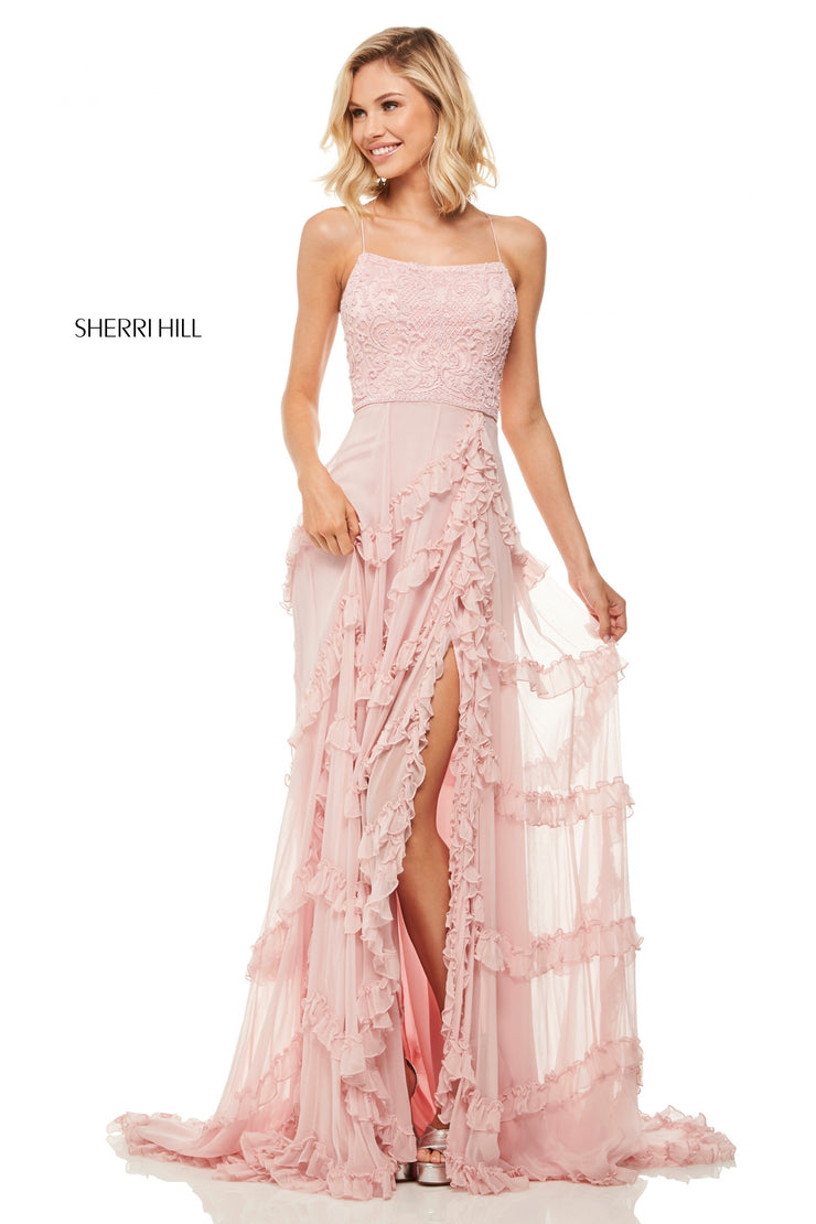 Sherri Hill Prom Grad Evening Dress 52805-Gemini Bridal Prom Tuxedo Centre