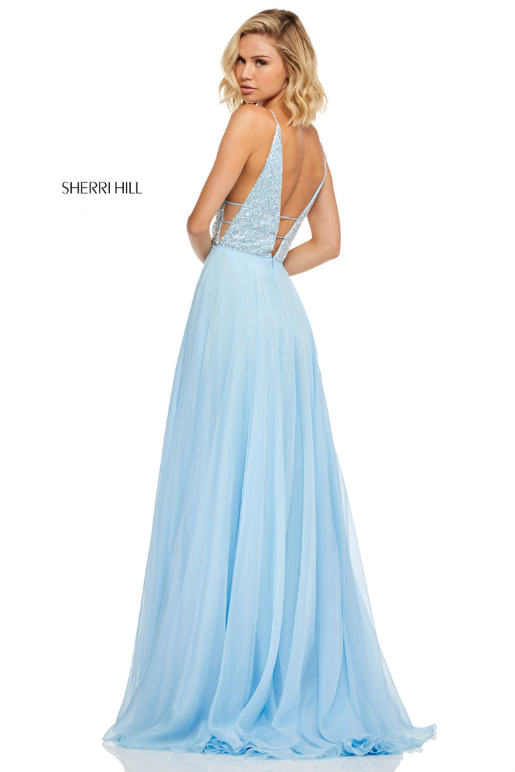 Sherri Hill Prom Grad Evening Dress 52589-Gemini Bridal Prom Tuxedo Centre