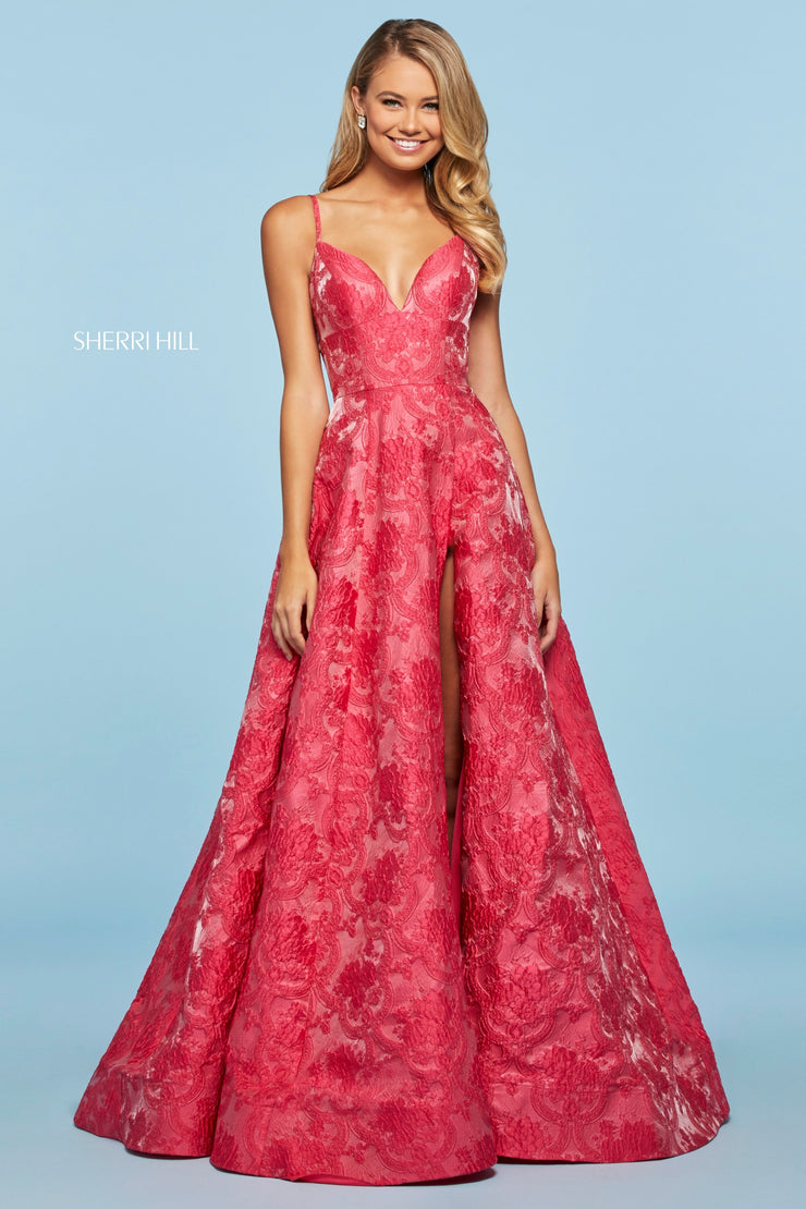 Sherri Hill Prom Grad Evening Dress 53378-Gemini Bridal Prom Tuxedo Centre