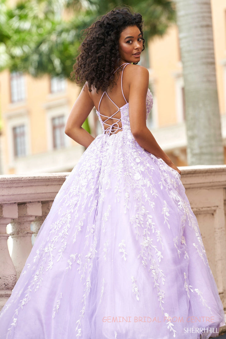 Sherri Hill Prom Grad Evening Dress 54171-Gemini Bridal Prom Tuxedo Centre