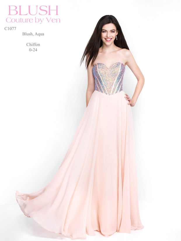 BLUSH PROM C1077-Gemini Bridal Prom Tuxedo Centre