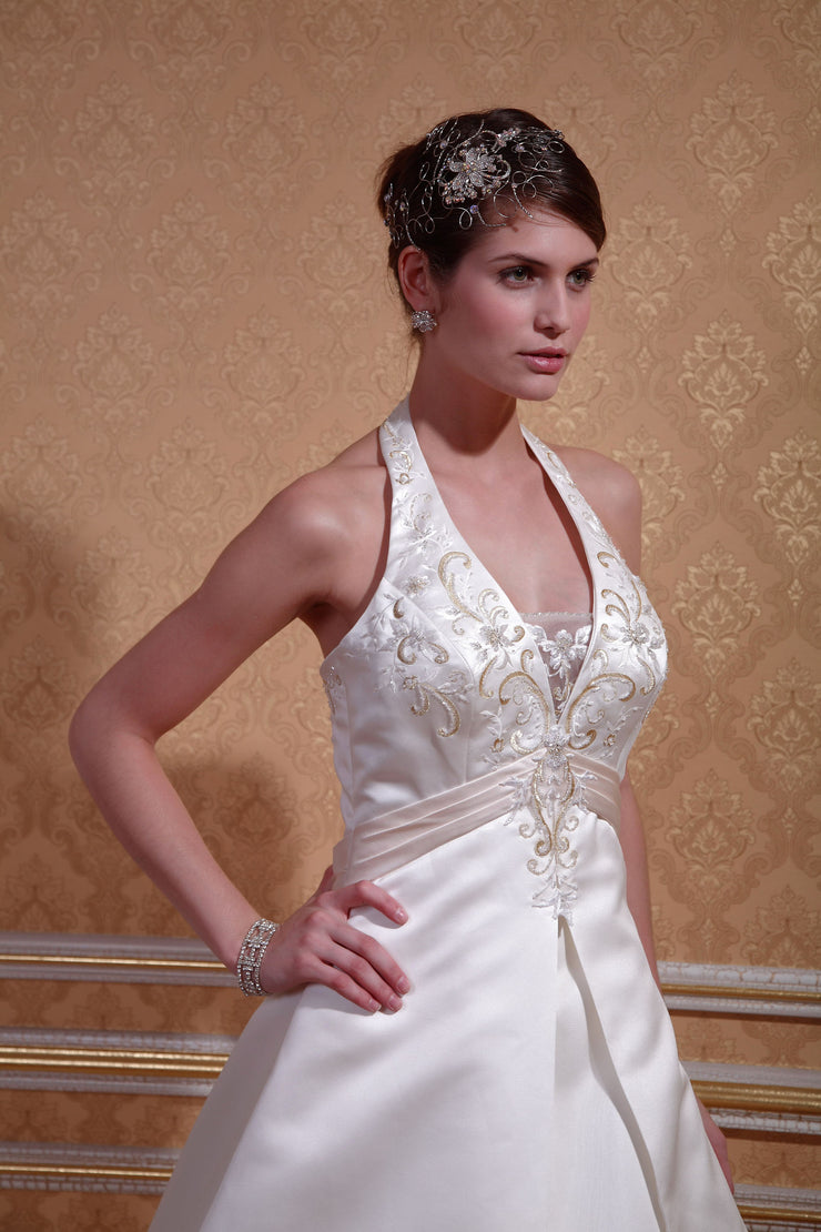 Wedding Dress 28KL0196-1-Gemini Bridal Prom Tuxedo Centre