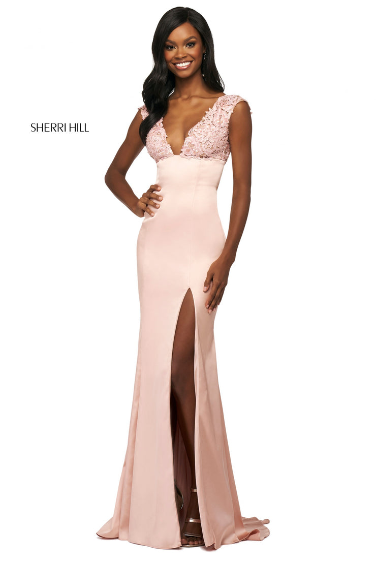 Sherri Hill Prom Grad Evening Dress 53735-Gemini Bridal Prom Tuxedo Centre