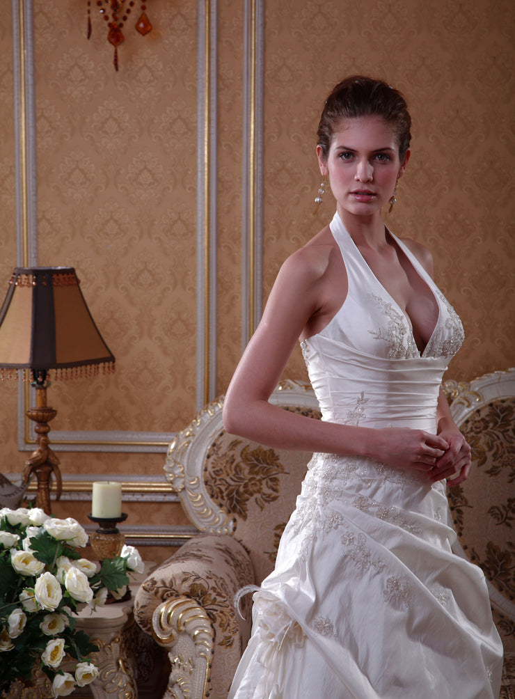 Wedding Dress 28KL0178-1-Gemini Bridal Prom Tuxedo Centre