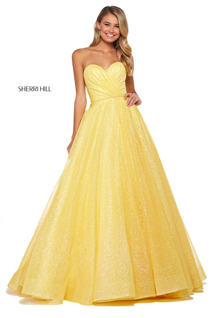 Sherri Hill Prom Grad Evening Dress 53419-Gemini Bridal Prom Tuxedo Centre