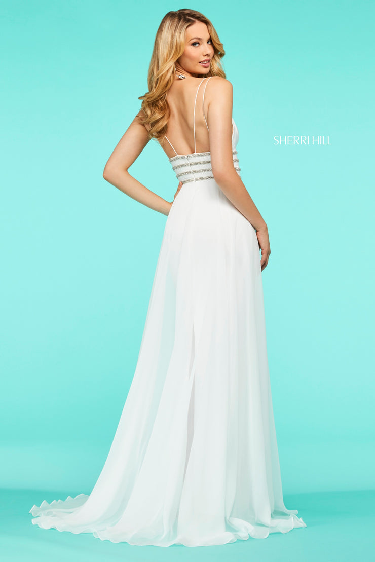 Sherri Hill Prom Grad Evening Dress 53386A-Gemini Bridal Prom Tuxedo Centre
